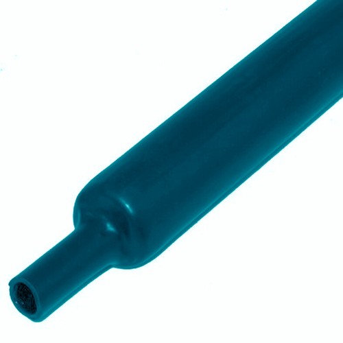 GUAINA TERMORESTRINGENTE SENZA COLLA 2:1 DIAMETRO 4,8 MM GIALLO/VERDE