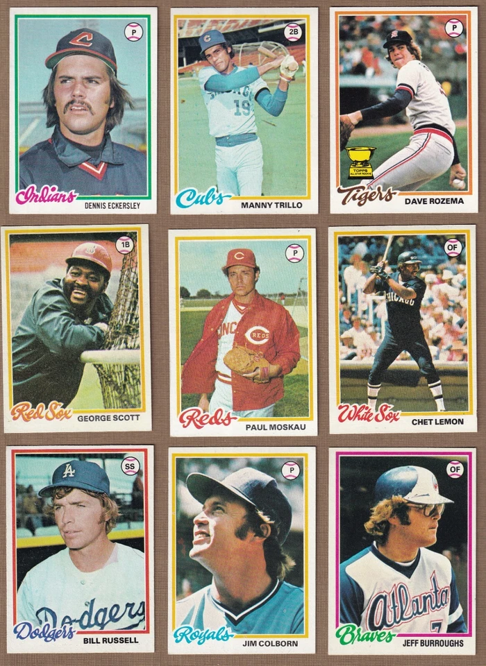 1978 Topps Baseball (122-242) * You Pick * Conditions Listed - Image 1 of 1