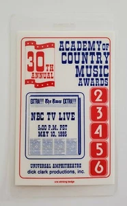 Jeff Foxworthy's Personal Gig Laminate Pass Backstage VIP Concert Comedy Legend - Picture 1 of 2