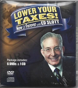 LOWER YOUR TAXES!  NOW & FOREVER WITH ED SLOTT - 6 DVDS & 1 CD!!!  NEW!! - Picture 1 of 2