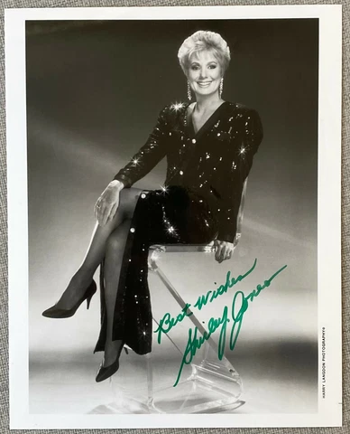 Shirley Jones Signed In Person 8x10 B&W Photo - Authentic, Partridge Family Cover