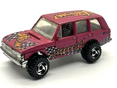 Land Rover Vroom 1989 Hot Wheels! Screeech! Camión diecast Mattel Malasia 1:64 Foto 1 de 4