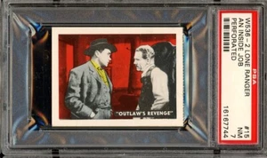 1950-60 W536-2 Lone Ranger Perforated #15 An Inside Job PSA 7 - Picture 1 of 2