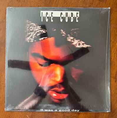 Ice Cube - It Was A Good Day (1992) 12" LP Vinyl - Sealed, OG, PVL 53817 - Image 1 of 2