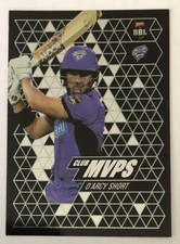 2019-20 Tap N Play .. CLUB MVPS.. Hobart Hurricanes .. BBL.. D’ARCY SHORT