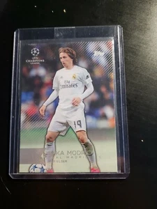 2015-16 Topps UEFA Champions League Showcase Luka Modric #12 - Picture 1 of 4
