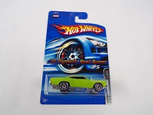 Van / Sports Car / Hot Wheels 70 Plymouth Road Runner #088 J3414 #H25 - Picture 1 of 5