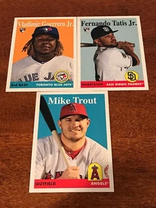 2019 TOPPS ARCHIVES YOU PICK SINGLES 1958 1-100 JETER GUERRERO JR TATIS JR TROUT - Picture 1 of 1