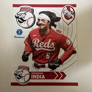 2021 Cincinnati Reds Jonathan India Fathead SGA New Decal sticker - Picture 1 of 2