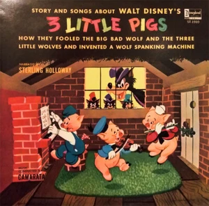 Sterling Holloway, Tutti Camarata - Walt Disney's Three Little Pigs - Imagen 1 de 1