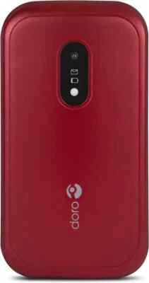 Doro 6820 Big Button Phone 4G Unlocked Red with assistance butn  (with cradle) - Image 1 of 3