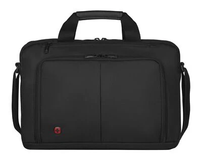 WENGER sac de bureau Source 16" Laptop Briefcase Black - Photo 1/4