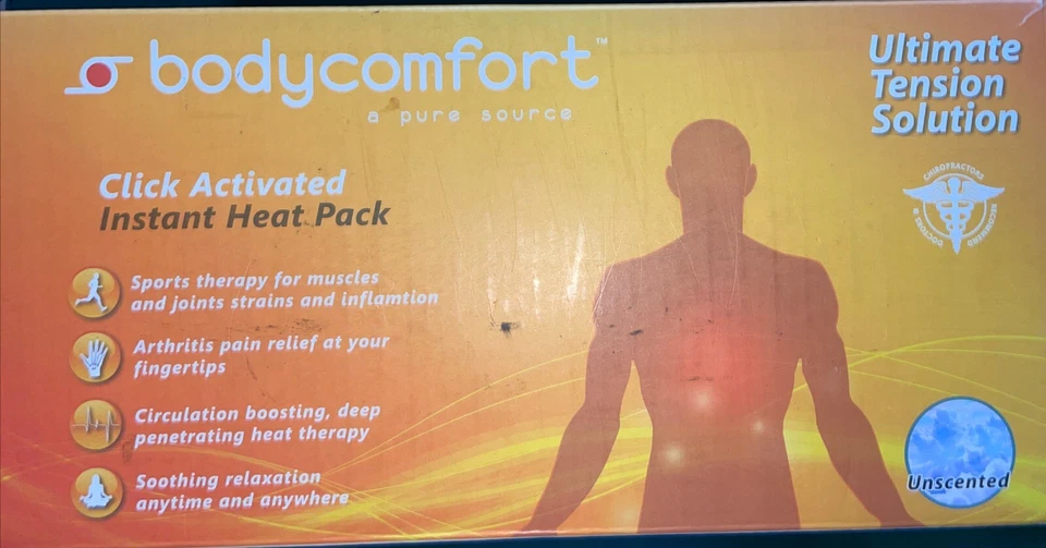 New BODY COMFORT BUNDLE OF CLICK ACTIVITATED INSTANT HEAT PACKS - Image 1 of 4