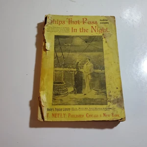 RARE Ships That Pass in the Night by Beatrice Harraden, Mar. 1894 Neely's No. 18 - Picture 1 of 9