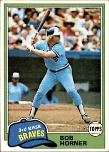 Bob Horner #355 1981 Topps - Picture 1 of 2