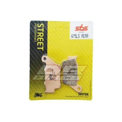 Aprilia NA 850 Mana 2007 SBS Street спеченные задние тормозные колодки 675LS - Изображение 1 из 4