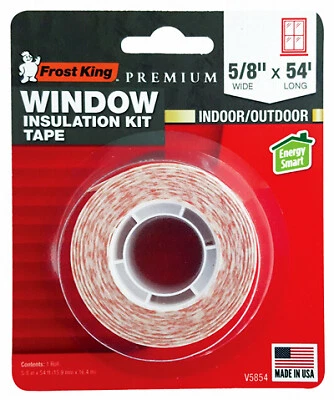 Frost King V5854 Window Insulation Tape, 5/8 In. x 54 Ft. - Quantity 10 - Image 1 of 2