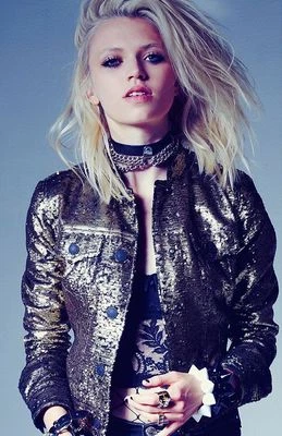 True Religion Reversible Sequin Dusty Jacket Coat Top Black/Gold XS Nwt $398  - Image 1 of 4