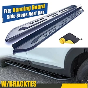 Fits For Cadillac SRX 2010-2016 Fixed Running Board Side Step Nerf Bars - Foto 1 di 9