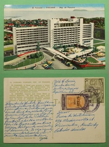 DR WHO 1953 PANAMÁ EMBALAJE ORIGINAL POSTAL A EE. UU. w15865 - Imagen 1 de 3