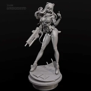 Kit Modelo Impresión 3D Shooter Lady 1/24 1/35 Sin Pintar Sin Montar TD-6198 GK - Imagen 1 de 5