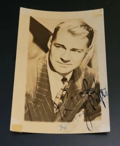 Vintage SONNY TUFTS Signed Photo 2.5" by 4.25" PHOTO - Picture 1 of 2