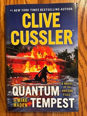 1st Printing hardcover         QUANTUM TEMPEST    Clive Cussler       Mike Maden — 第 1/2 张图片