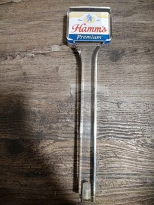Vintage Hamms Premium Beer Bar Pull Tap Handle Rare 12" Long Handle Man Cave - Picture 1 of 18