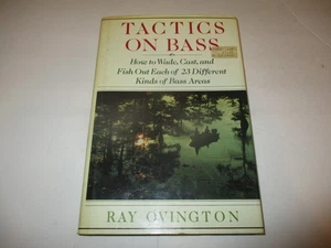 Tactics on Bass by Ray Ovington (1983 hardcover) vintage bass fishing book - Picture 1 of 3