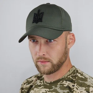 Ukrainian Armed Forces olive cap, tactical army baseball cap, khaki camouflage, - Picture 1 of 5