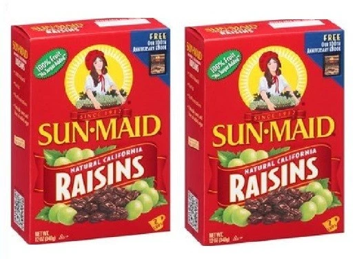 Sun-Maid Natural California Raisins 12 Oz