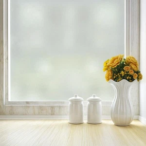 Window Privacy Film for Glass Windows, Opaque Frosted Glass Window Film, Anti... - Picture 1 of 6