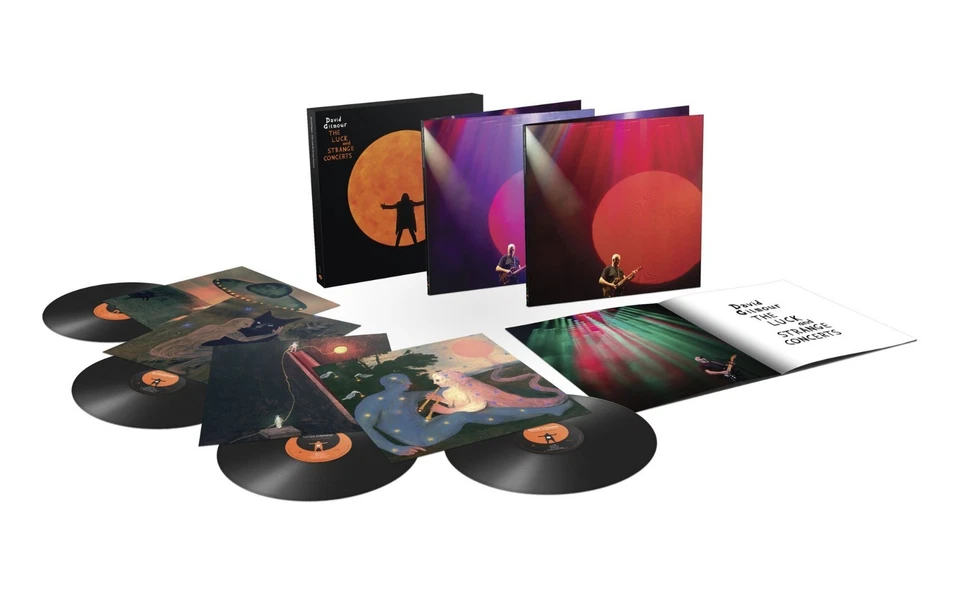 David Gilmour: The Luck And Strange Concerts (Box Set) auf 4 LPs - Bild 1 von 1