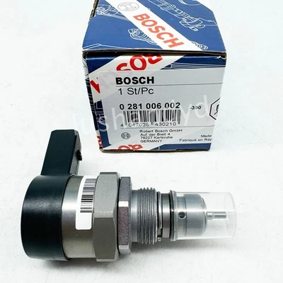 0281006002 Válvula de alivio de control de presión compatible con Bosch Audi Seat VW 057130764H Foto 1 de 4