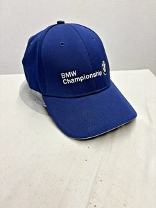 BMW Championship Motorsport Racing Hat Cap Blue Adidas L/XL Pre-Owned - Picture 1 of 8