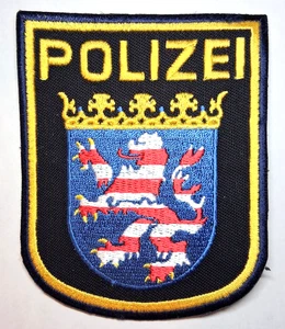 Thuringia Germany Polizei Patch - German Police - FREE Tracked US Shipping! - Picture 1 of 1