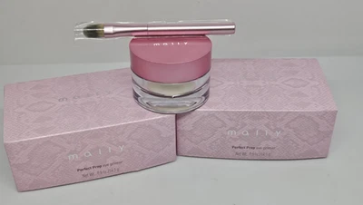 Primer de ojos MALLY Perfect Prep con cepillo 0,5 oz / 14,1 g (LOTE DE 2) NUEVO EN CAJA Foto 1 de 3