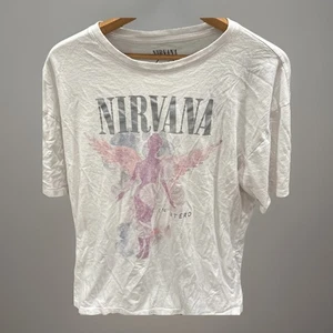 T-Shirt Nirvana In Utero Erwachsene Lg/xlg weiß Kurzarm Rock Grunge Musik 90er - Bild 1 von 6