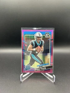 2023 Optic Preview Rated Rookie Bryce Young #311 Pink Prizm RC PANTHERS - Bild 1 von 2