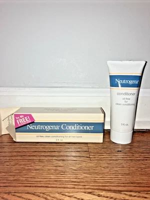 NOS Vintage Neutrogena Oil Free Conditioner 3 oz 1990s New in box - Image 1 of 4