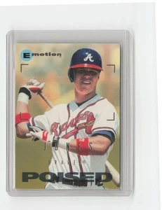 Chipper Jones 1995 SkyBox E-Motion #102 Atlanta Braves - Picture 1 of 2