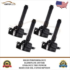 4 Set of Ignition Coil For 1998-2002 VW Passat Audi A4 A6 A8 Quattro - Picture 1 of 13