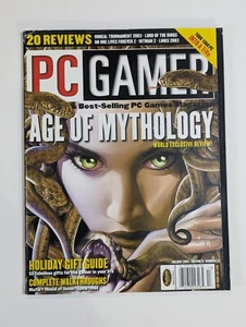 PC Gamer Magazine Holiday 2002 Volume 9 #13 Age Of Mythology Cover - Picture 1 of 5