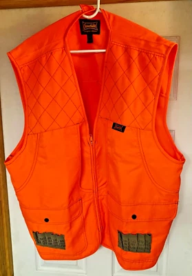 *GAMEHIDE Sport Adult 2XL Hunting Orange Game Vest Hi Visibility Safety Outdoors - Image 1 of 4
