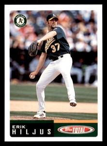2002 Topps Total  #445 Erik Hiljus Oakland Athletics