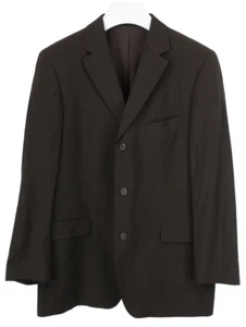 Hugo Boss Rossellini/Movie Blazer Men (EU) 50 Wool Notch Brown 3 Buttons - Picture 1 of 11
