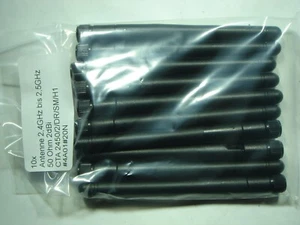 10x Antenne 2,4GHz bis 2,5GHz 50 Ohm 2dBi  CTA 2450/2/DR/SM/H1  #4A01#100b - Picture 1 of 5