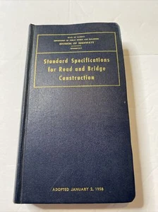 Illinois 1958 Standard Specifications for Road & Bridge Construction - Picture 1 of 6