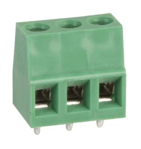 MULTICOMP PRO - 5mm PCB Terminal Block, 3 Way, 26AWG to 12AWG, Screw - Picture 1 of 2