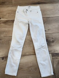 Paige Women’s 24 Verdugo Crop Jeans Mid Rise Skinny White - Picture 1 of 7